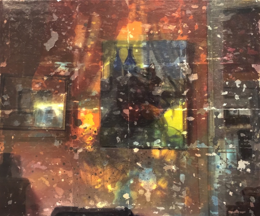 Painting by artist Sam Sherman