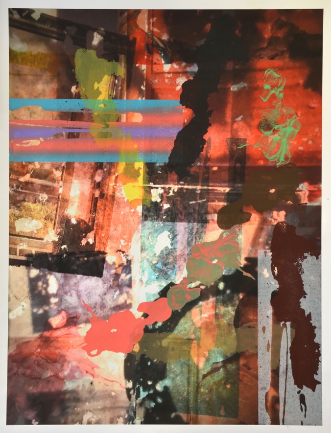 Painting by artist Sam Sherman