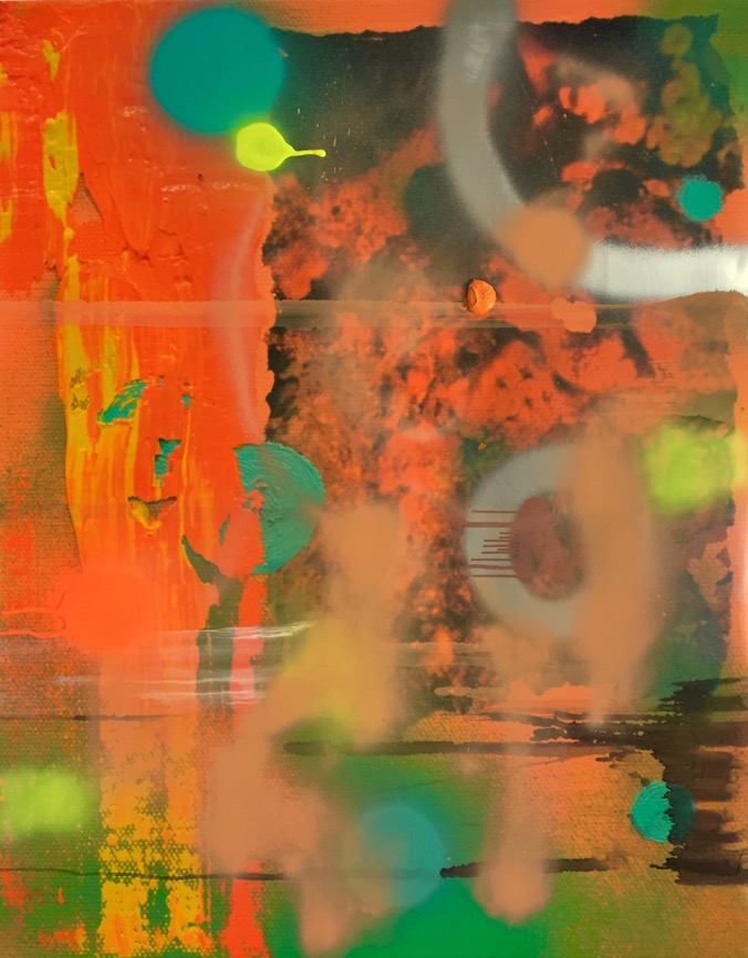 Painting by artist Sam Sherman