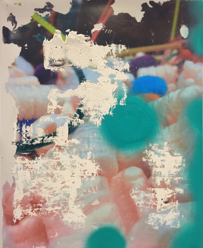 Painting by artist Sam Sherman