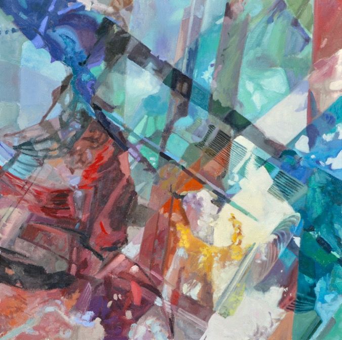 Painting by artist Sam Sherman