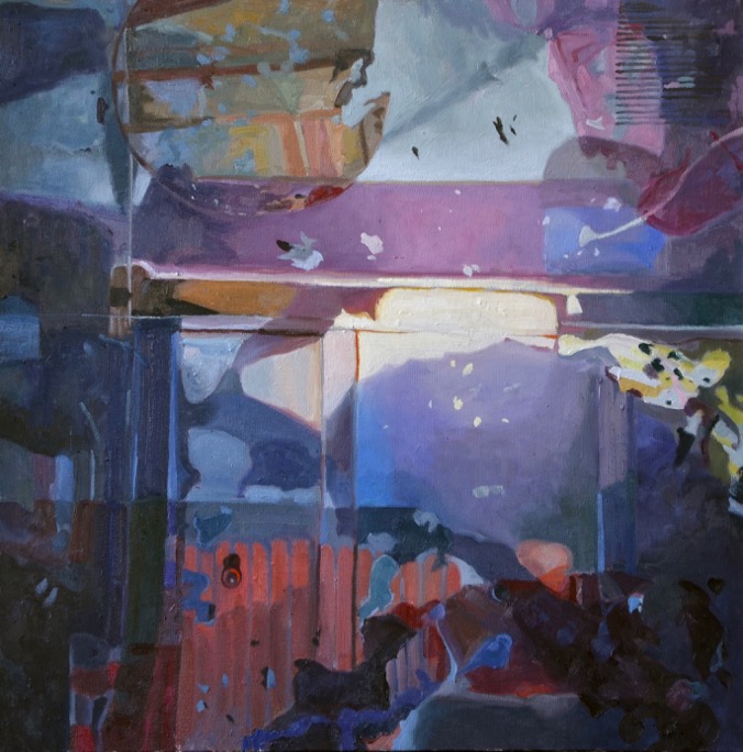 Painting by artist Sam Sherman