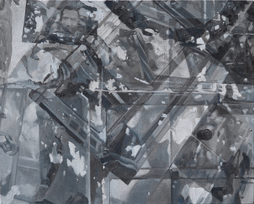 Painting by artist Sam Sherman