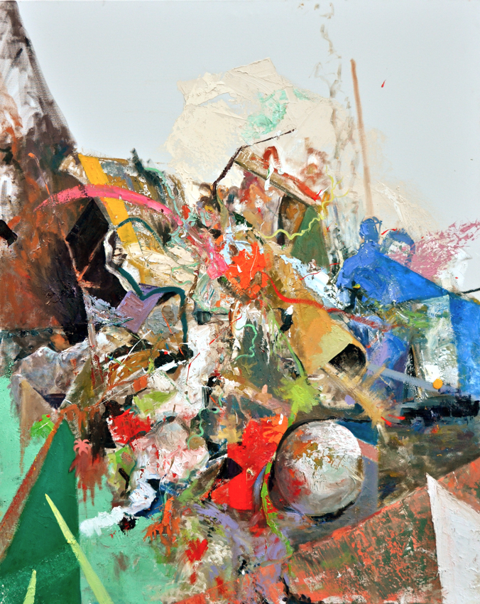 Painting by artist Sam Sherman