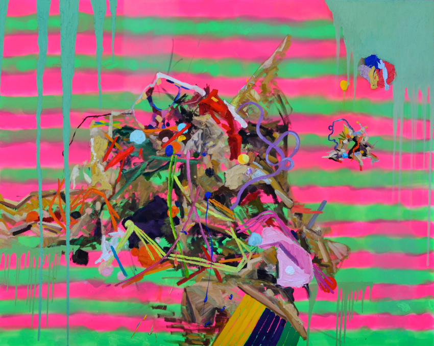 Painting by artist Sam Sherman