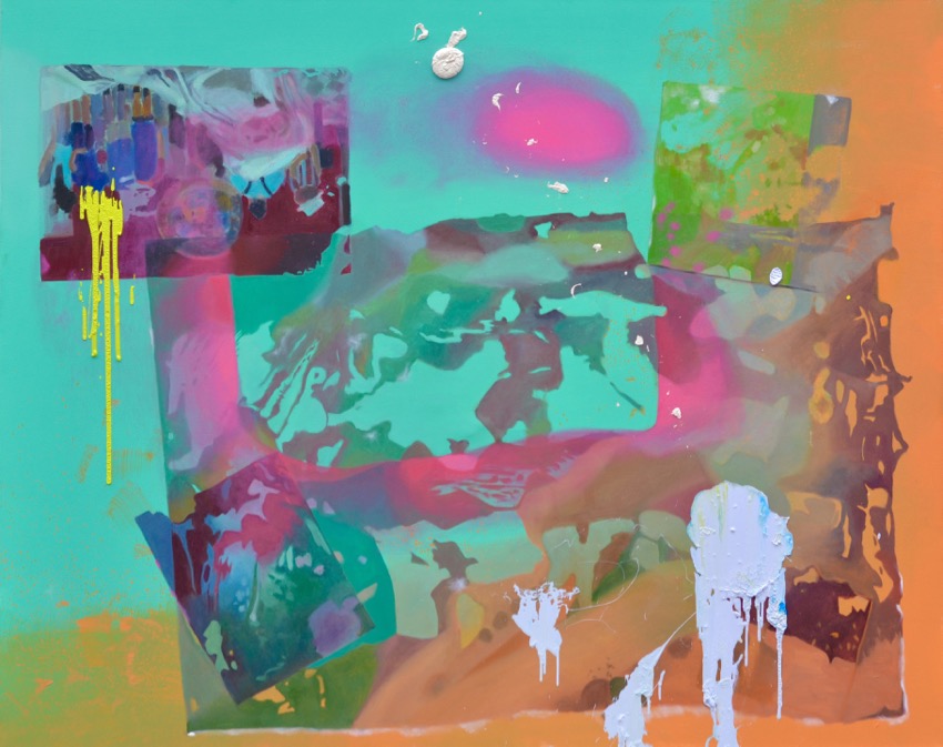 Painting by artist Sam Sherman