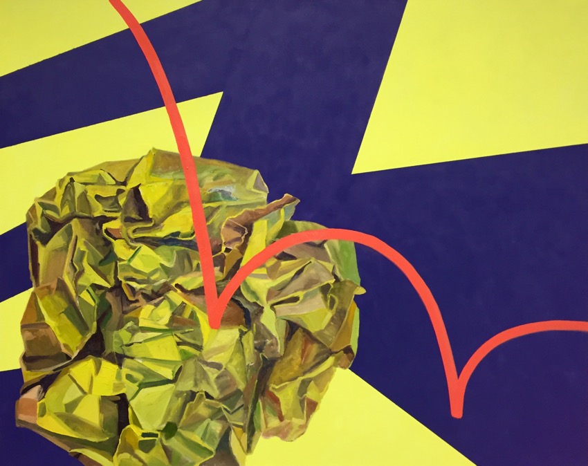 Painting by artist Sam Sherman