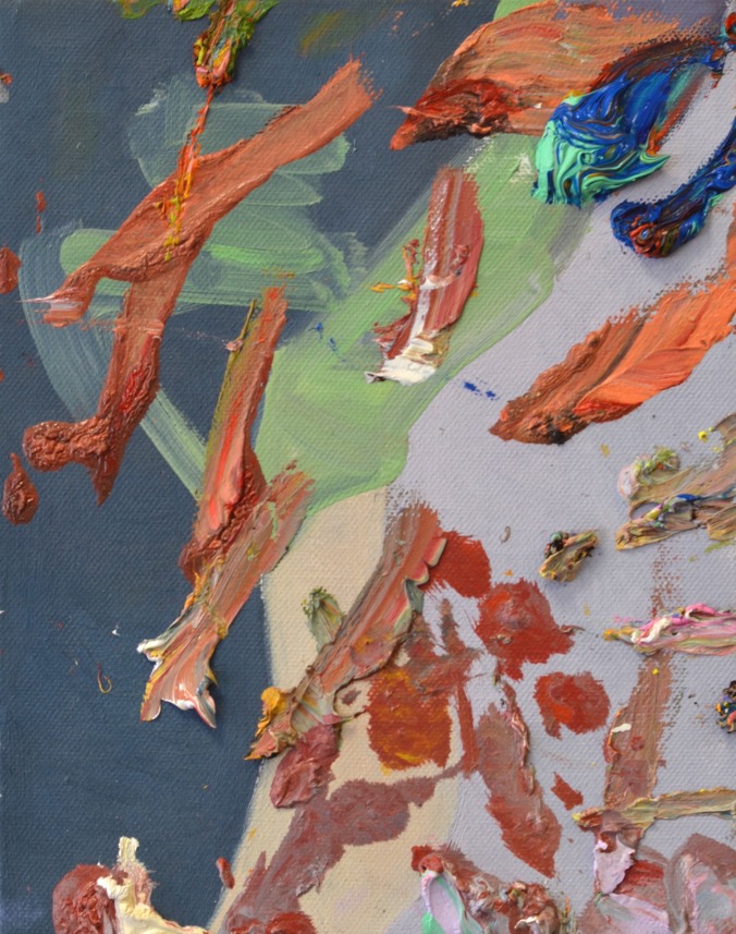 Painting by artist Sam Sherman