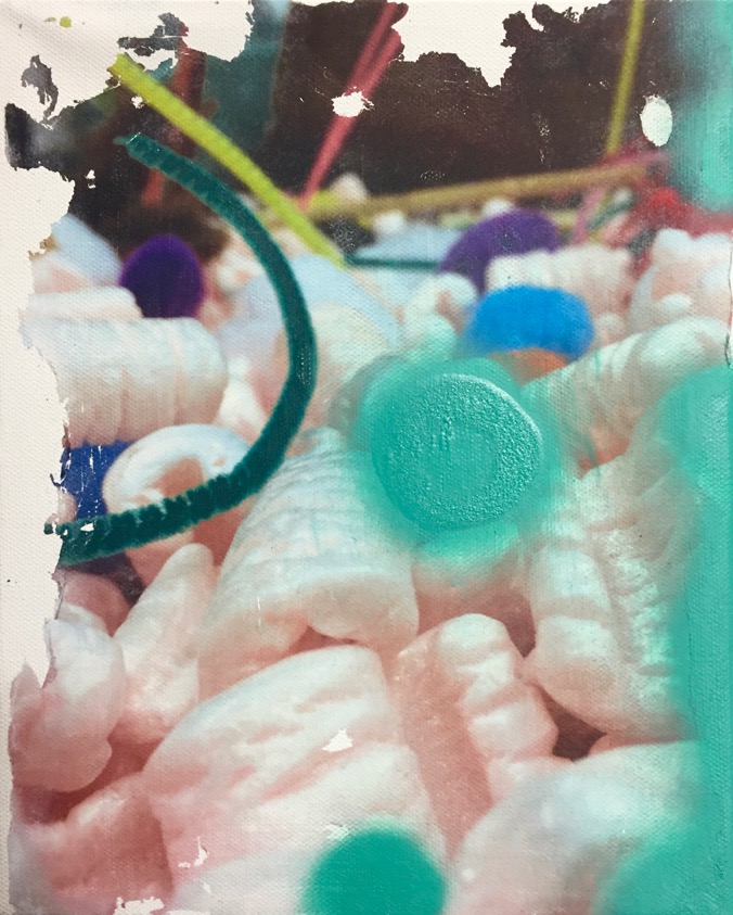 Painting by artist Sam Sherman